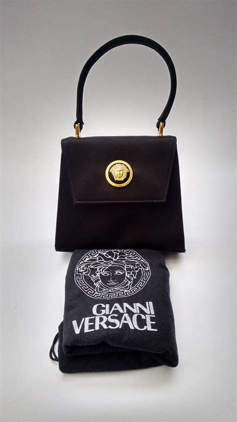 versace versus bag black|gianni Versace black bag.